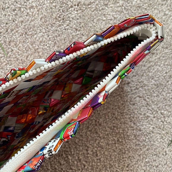 Vintage Candy Wrapper Clutch Handbag - Picture 4 of 7